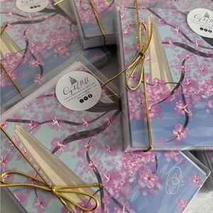 Cherry Blossom/Washington, DC - 12 Pc FLAT Notecard Set